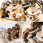 3D Wooden Puzzle DIY Marble Run Building Model Kit STEM Educational Construction Toys for Kids Adults Teens Boys Girls Gifts