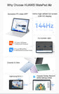 2023 HUAWEI MatePad Air Tablet 11.5-inch 144Hz 2.8K 8GB/12GB 128/256/512GB WiFi CPU Snapdragon888 HarmonyOS 3 8300mAh HDR