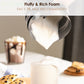 BioloMix 5-in-1 Milk Frother with Upgraded LED Display Touch Screen - Hot And Cold Foam Maker Milk Warmer for Coffee Latte