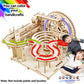 3D Wooden Puzzle DIY Marble Run Building Model Kit STEM Educational Construction Toys for Kids Adults Teens Boys Girls Gifts