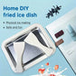 Rolled Ice Cream Maker Stainless Steel Pan With 2 Scrapers Multifunctional Cold Sweet Fried Food Plate Household Ice Cream Maker