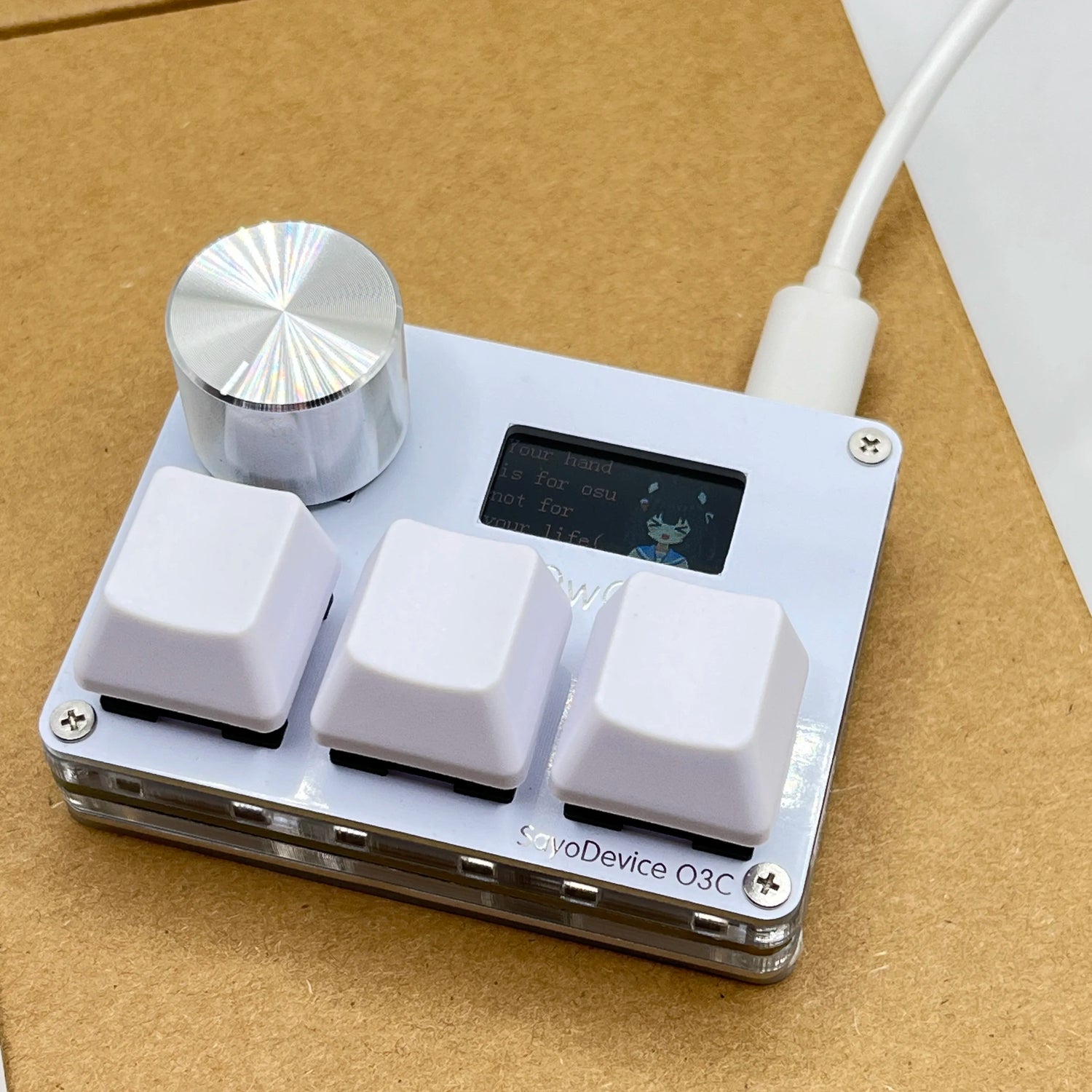 SayoDevice O3C Rapid Trigger Keyboard - ElectronAge