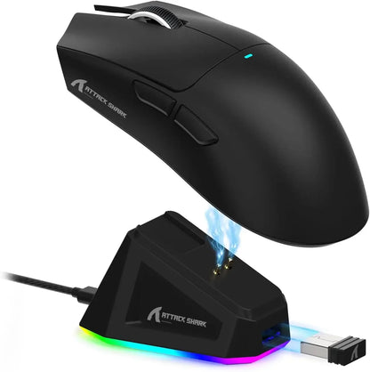 ATTACK SHARK X11 Lightweight Three-mode Wireless Gaming Mouse - ElectronAge