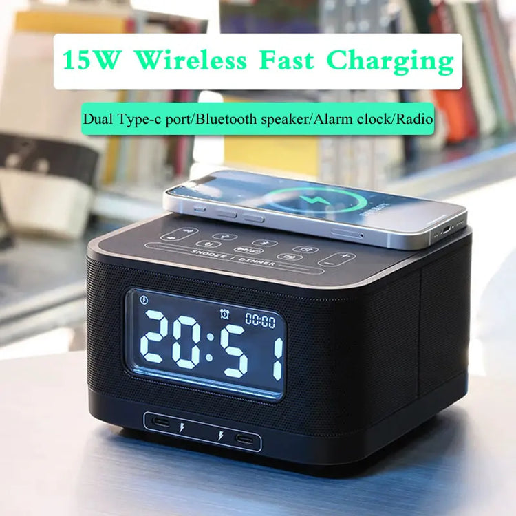 Sense of Clock Mobile Phone Speaker Clock - ElectronAge