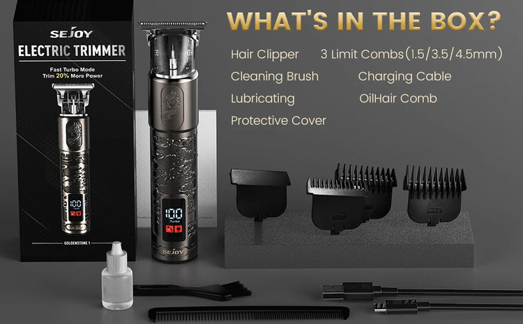 SEJOY Electric Shaver for Men Rechargeable - ElectronAge