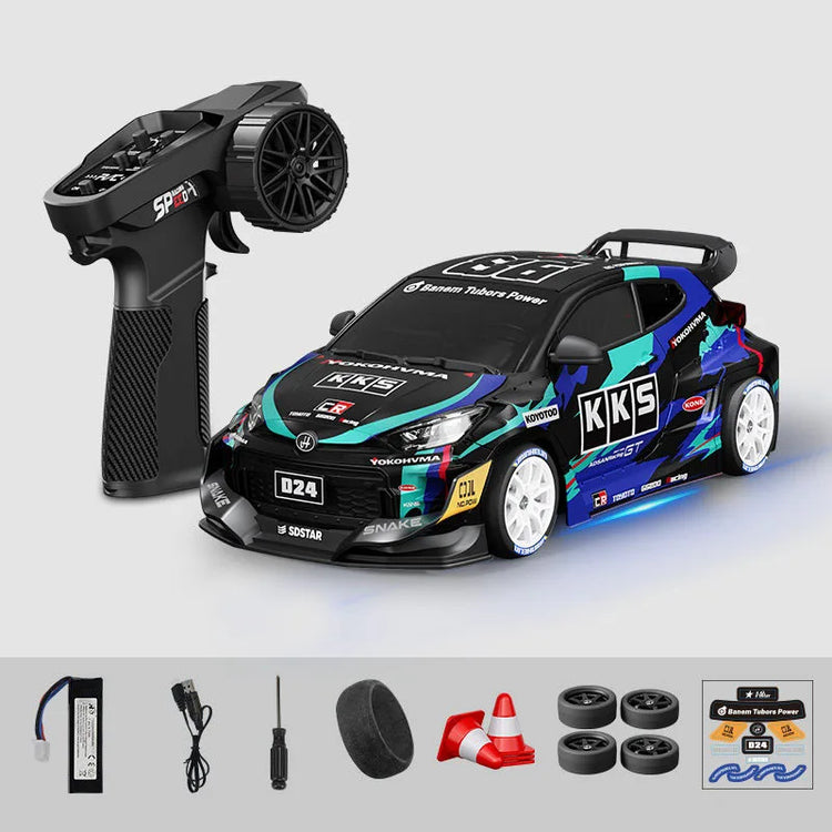 1:24 Scale 4WD RC Remote Control Racing Car - ElectronAge