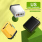 240W 5 In 1 Gan Desktop Charger 3PD 2 USB Fast Charging EU/US Charger Display Light For Iphone Samsung Xiaomi Huawei New