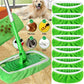 1/3/6pc Microfiber Mop Cloth Dry Cleaning Cloths Household Reusable Microfiber Mop Pads Replacement Washable Rag Towel