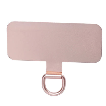 4/1PCS Ultra Thin Stainless Steel Phone Tether Tab Universal Cellphones Lanyard Patch Gasket Hang Rope Straps Metal Card Clip