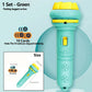Projector Flashlight for Kids 10 Cards 80 Patterns Bedtime Toys Cartoon Light Educational Toy Gift for Toddler Boys Girls