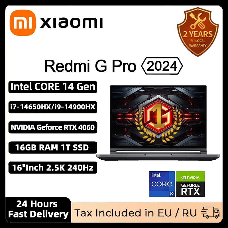 Xiaomi Redmi G Pro Gaming laptop 2024 - ElectronAge