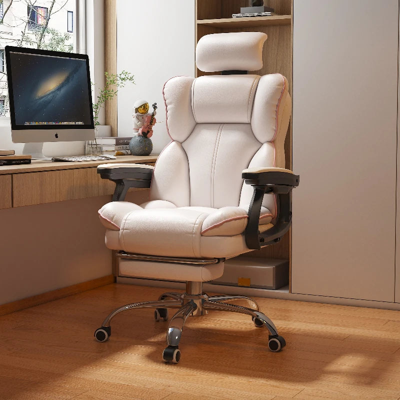 Ergonomic Chair PU Leather - ElectronAge
