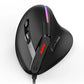 APWIKOGER ZELOTES T-50 Ergonomic Wired Vertical RGB Mouse - ElectronAge