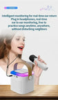 Mini Karaoke Machine LED Portable Bluetooth Speaker - ElectronAge