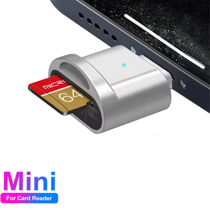 2pcs MINI SD TF Card Apple Card Reader Suitable For iPhone iPadConnectionExternal Expansion Memory Card OTG Storage Card Adapter