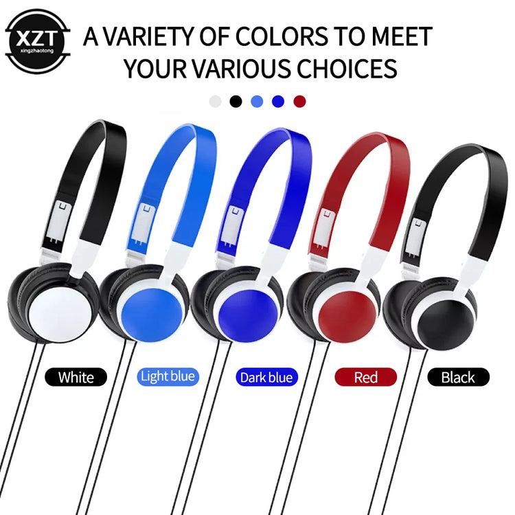 WYMECT Wired Foldable 3.5mm Headphones - ElectronAge