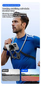 Universal Neck Mount Phone Camera Holder,Magnetic And Clip Compatible With IPhone Samsung 360 Rotation Hands-Free For Video Live