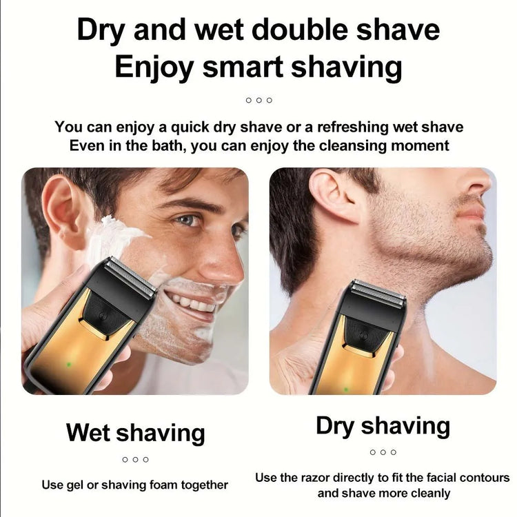 YUKU USB Rechargeable Electric Shaver - ElectronAge
