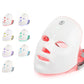 7 Colors Led Facial Mask With Neck Red Light Therapy Mask For Skin Tightening Lifting Anti-aging Bio-Light Beauty Whitening Home