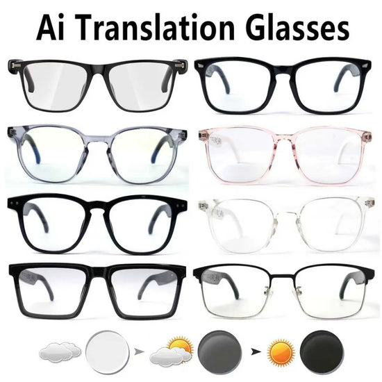 Smart Audio Glasses, Real-Time Translation Via App, Photochromic Lenses, Hi-Fi Music Playback, And Noise-Canceling Voice Calls.