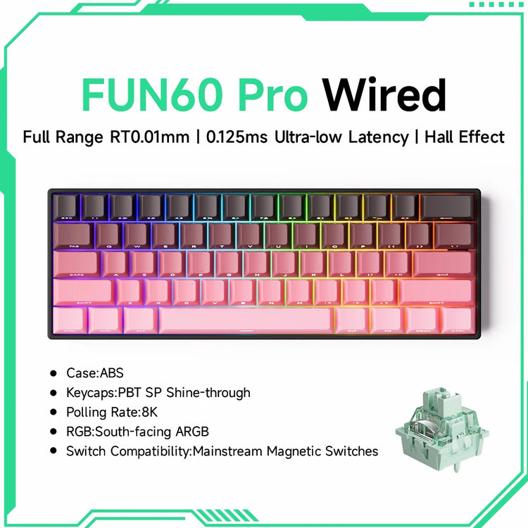 Akko MonsGeek FUN60 Mechanical Keyboard - ElectronAge