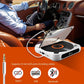 Bluetooth-Compatible CD Player LCD Screen Car CD Player A-B Repeat 1200 MAh Battery Friend Family Student portable dvd player