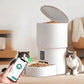 Remote control intelligent dry food distributor automatic pet cat and dog timing quantitative function