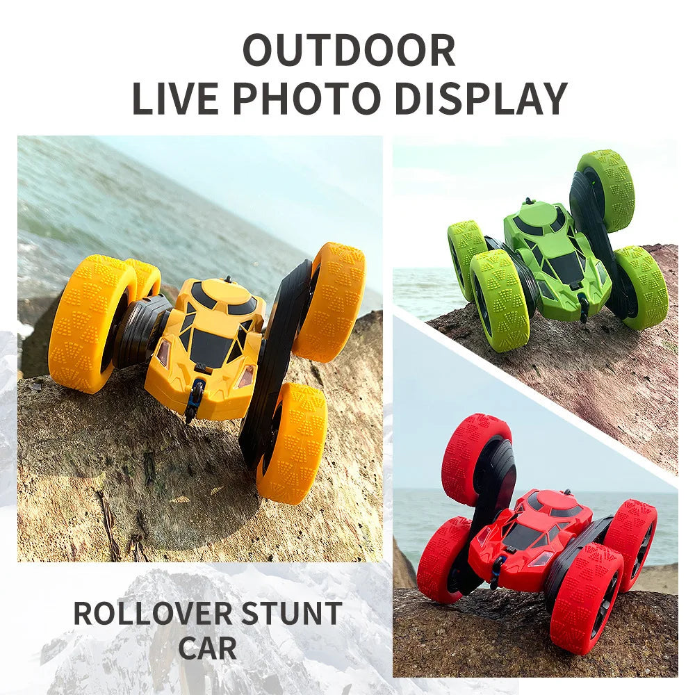 360-degree flipping double-sided stunt car - ElectronAge