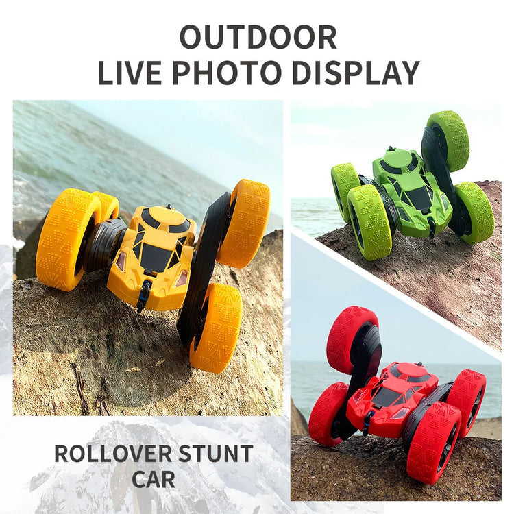 360-degree flipping double-sided stunt car - ElectronAge