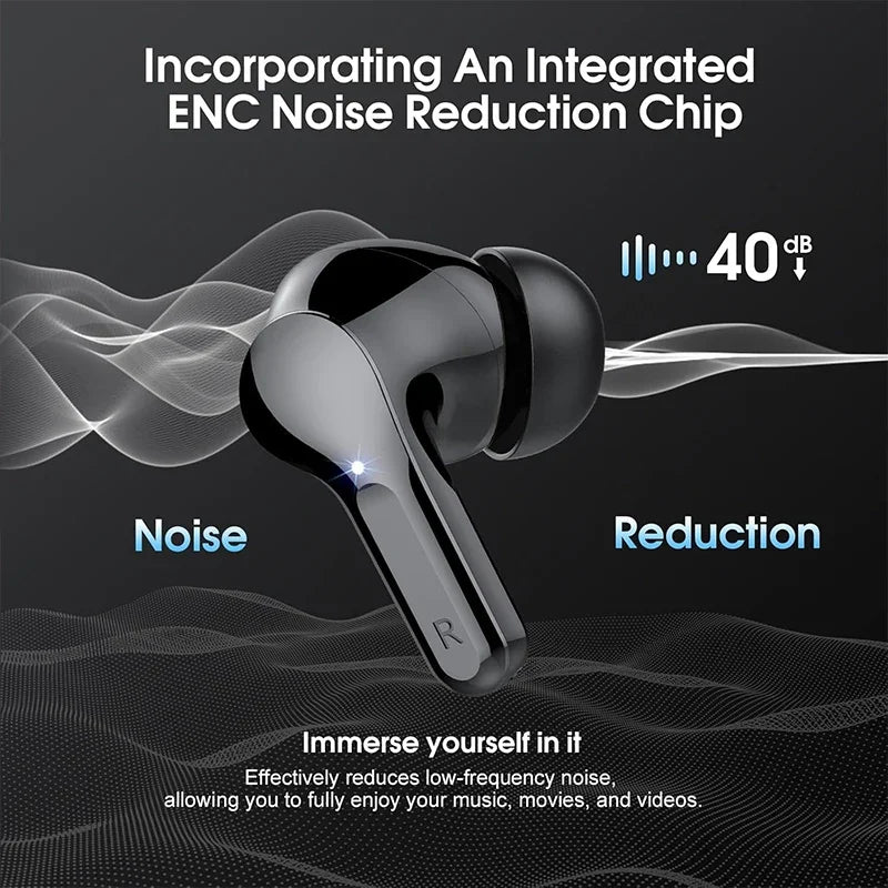 UYUXIO Wireless Earbuds HiFi Stereo Headphones - ElectronAge