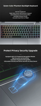 15.6" intel core i7-9750h gaming laptops portable notbook computer pc 32GB DDR4 512GB IPS WiFi  Backlight Fingerprint Unlock