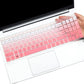 Waterproof Silicone Keyboard Cover for 15.6" and 17" HP Laptops, Ultra-Thin Fit with Dust Protection