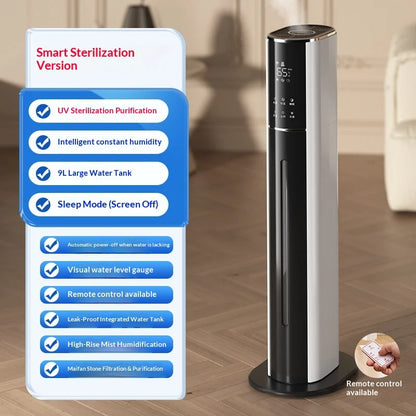 Ultrasonic Cool Mist Humidifier Portable USB Mini Quiet Auto Shut Off Night Light Aroma Diffuser Bedroom Office Nursery Home