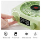 Retro Turntable Speaker With White Noise Wireless Bluetooth Vinyl Record Player Stereo Sound RGB Projection Lamp Effect