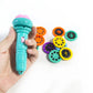 Projector Flashlight for Kids 10 Cards 80 Patterns Bedtime Toys Cartoon Light Educational Toy Gift for Toddler Boys Girls