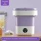 12L Mini Folding Washing Machine Bucket For Socks Underwear Panties Cleaning Portable Small Travel Household Washing Machine