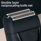 Professional Rechargeable Hair Clipper Hair Trimmer with 8 Limit Combs, LCD Display, Adjustable Blade for Men, Barbers, Home Use