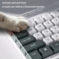 **78/108 Keys Acrylic Transparent Dust-Proof Keyboard Case Mechanical Keyboard Dust Cover For E-Sports Computer Gamer