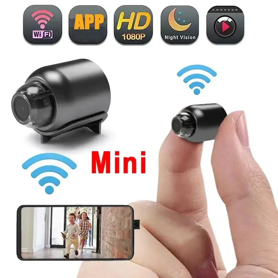 1080P Mini WiFi Camera with HD Night Vision - ElectronAge