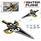 2.4G remote-controlled flying sword - 4-axis flying sword with light display, wristwatch control for special sword shape