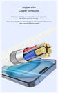 30W Fast Charging USB Cable For iPhone 14 13 12 11 Pro Max 8 7 6 Plus XS X XR Type C Data Line 2M Quick Charge Phone Accessories