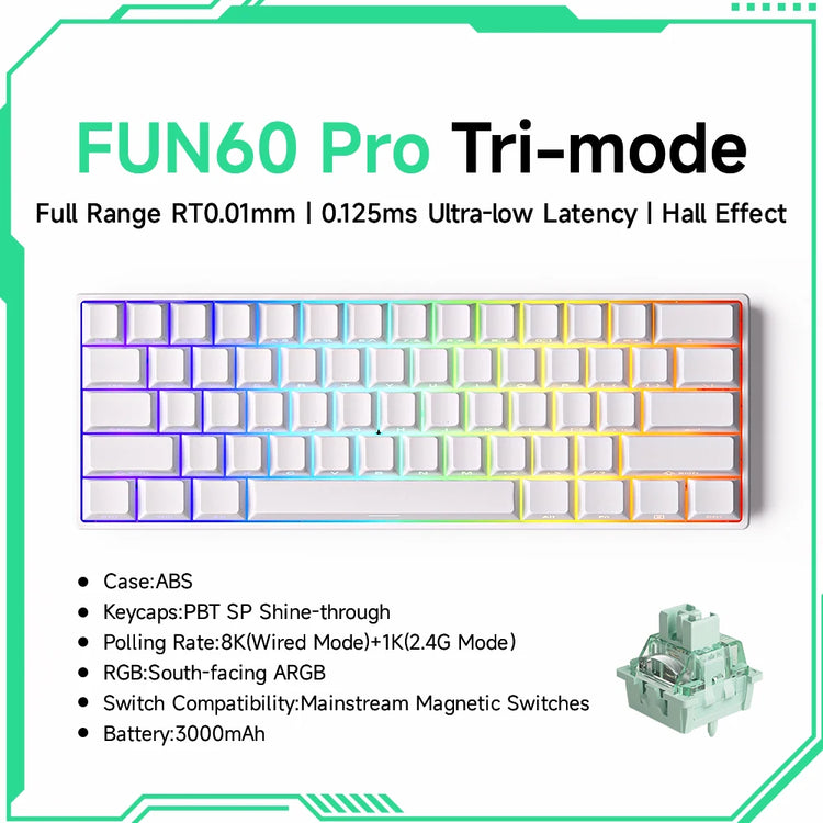 Akko MonsGeek FUN60 Mechanical Keyboard - ElectronAge