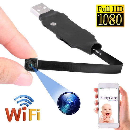 CUGUU 128GB WiFi Mini Camera - ElectronAge