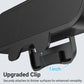 USB Monitor Speaker Bar with Clip-On, HD Stereo Loud Sound for Desktop PC and Laptop, Easily Clamps to Monitor