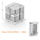 Alloy&Plastic Infinity Cube Fidget Toy Ultra-Durable Sensory Stress Reliever for Adults & Kids Anxiety Relief Gift