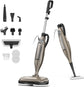 Steam Mop Cleaner with Rotating Mop Pad 10 in 1 Lightweight Spin Mop 1300W Powerful Floor Steamer for Home Hardwood Laminate VM6