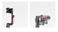 Roreta 360° Rotation Automatic face following Shooting Gimbal Stabilizer Selfie Stick Tripod For iPhone Smartphone Live holder