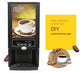 Automatic Coffee Machine 2/3 Tank Commercial Drip Coffee Maker Tabletop Office Juice Tea Coffee Drinks Vending Machine