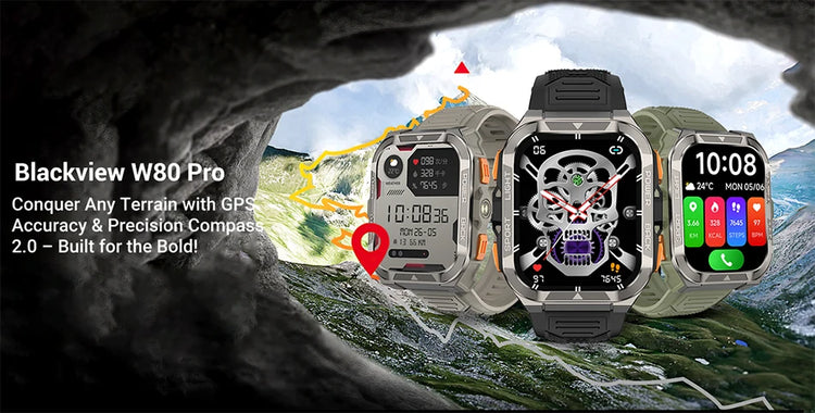 Blackview W80 PRO Smart Watch - ElectronAge