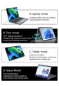 14 inch Touch Screen Laptop Intel N95 Processor Gaming Laptop DDR4 16GB 1TB SSD Notebook Computer